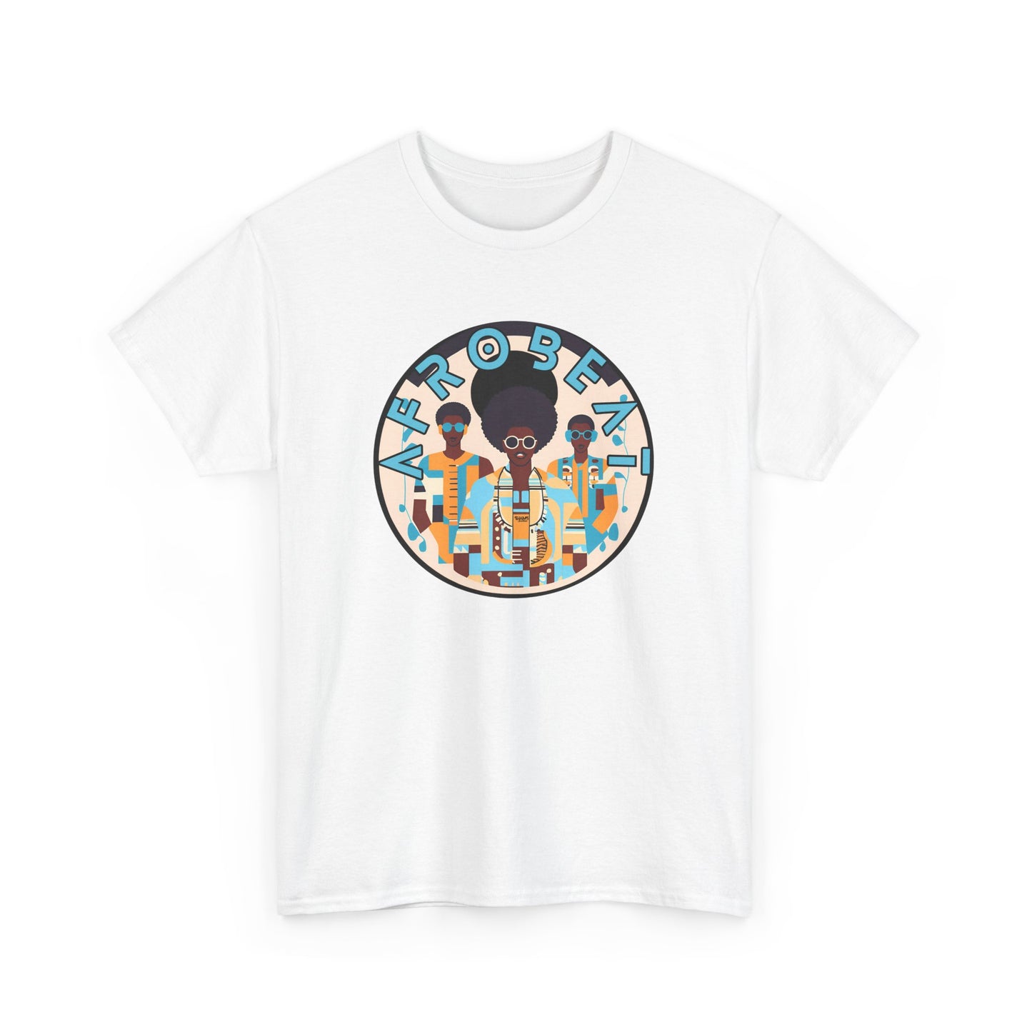 Unisex Heavy Cotton Tee: Afrobeat