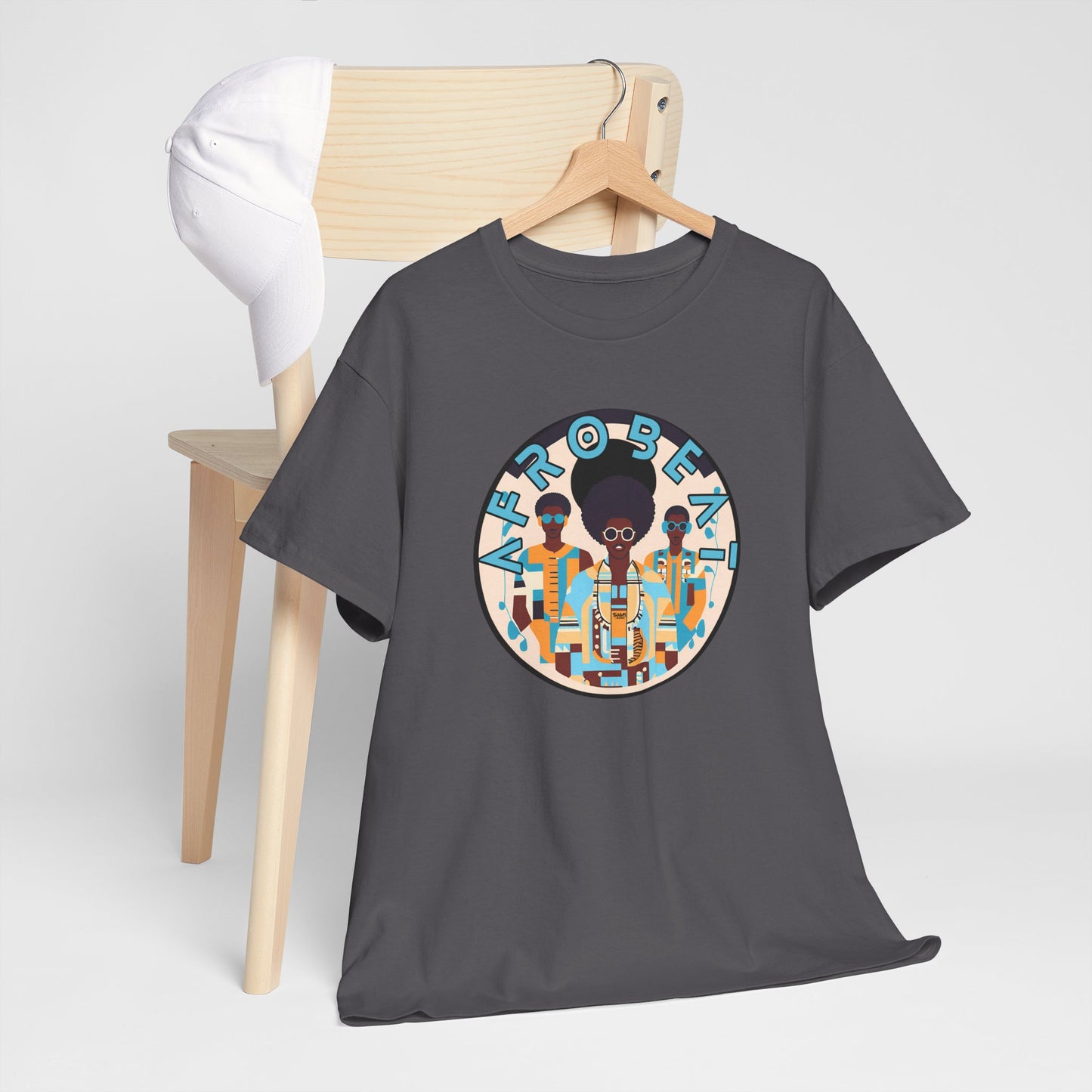 Unisex Heavy Cotton Tee: Afrobeat