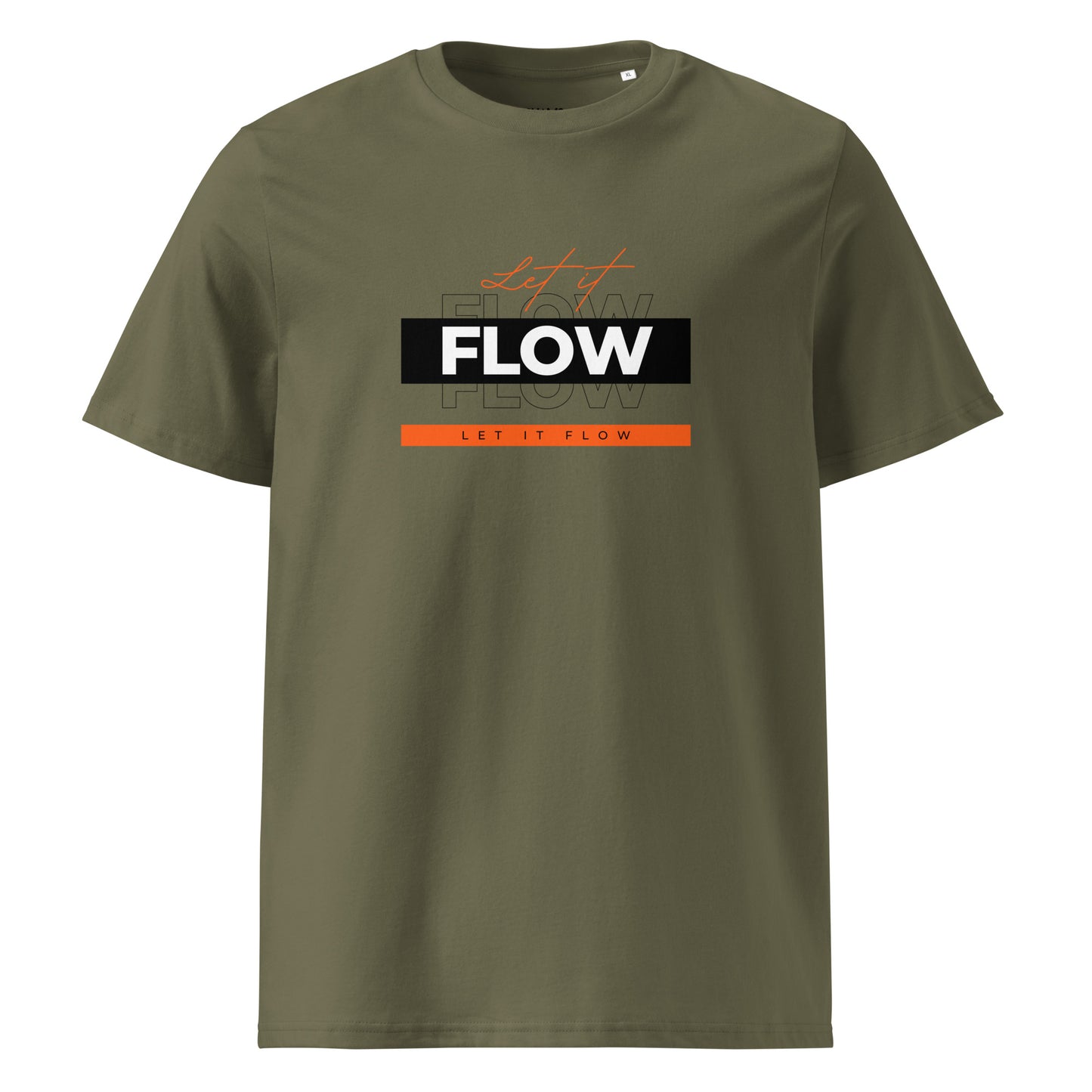A green t-shirt.