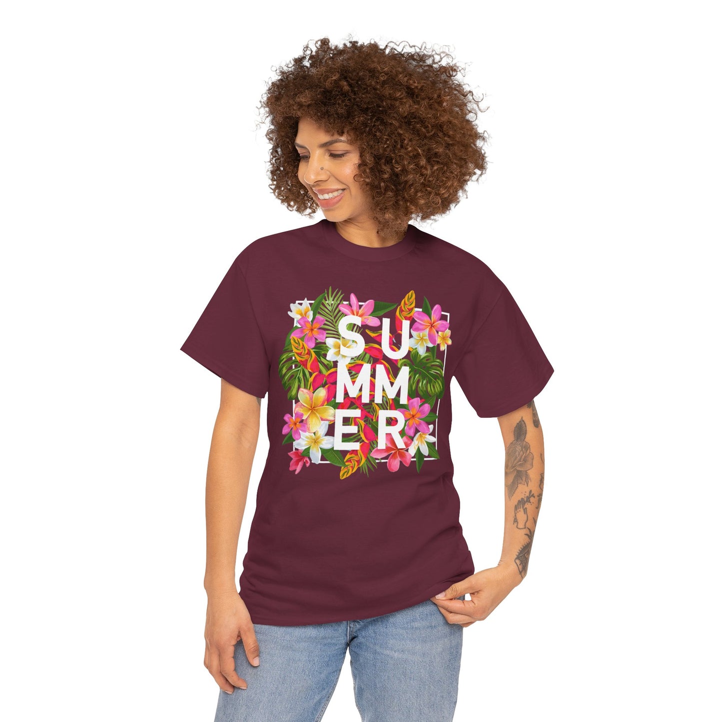 Unisex Heavy Cotton Tee: Summer