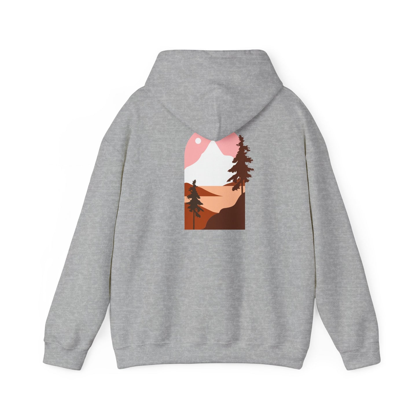 Unisex Heavy Hooded Sweatshirt: Almost tropical