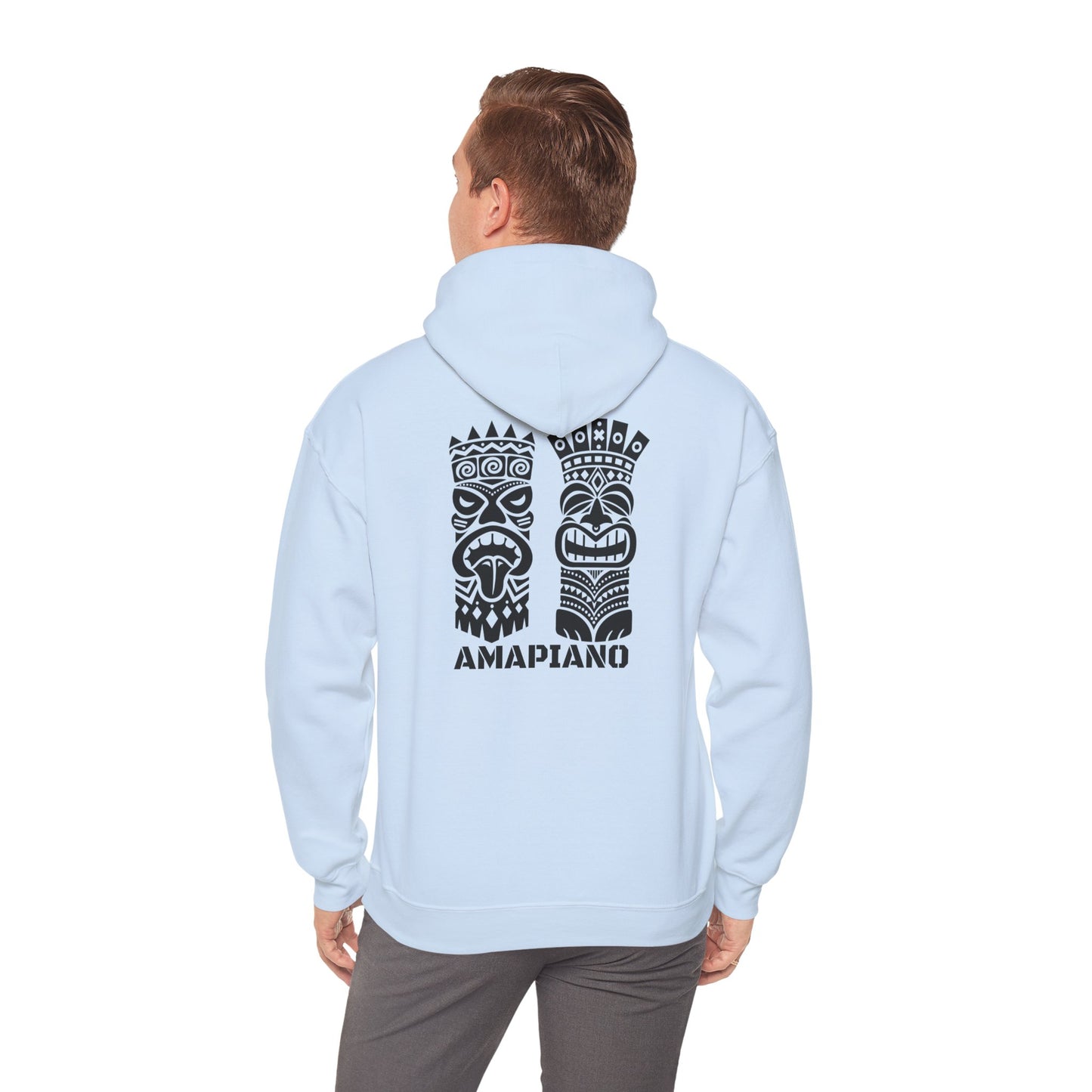 Unisex Heavy Hooded Sweatshirt: Amapiano