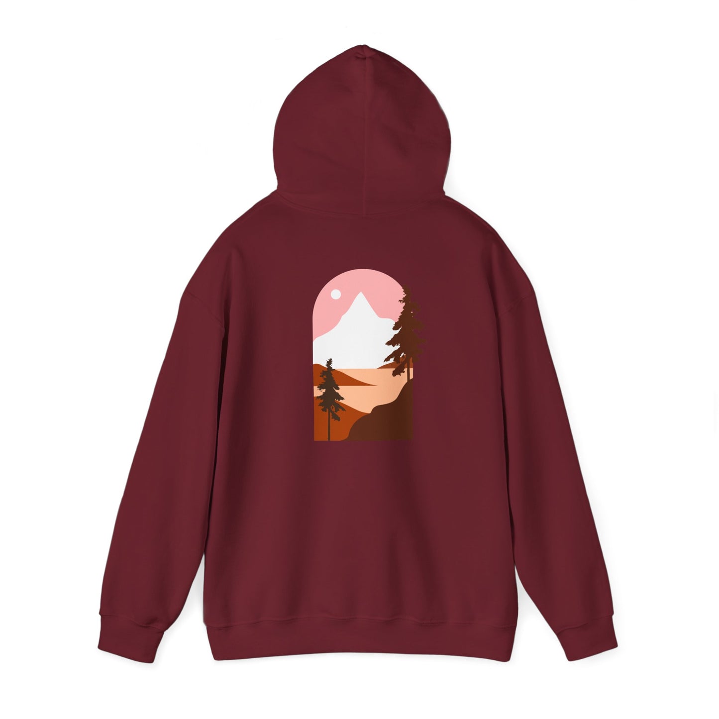 Unisex Heavy Hooded Sweatshirt: Almost tropical