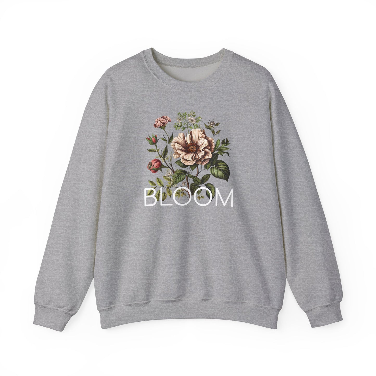 Heavy Crewneck Sweatshirt: Bloom