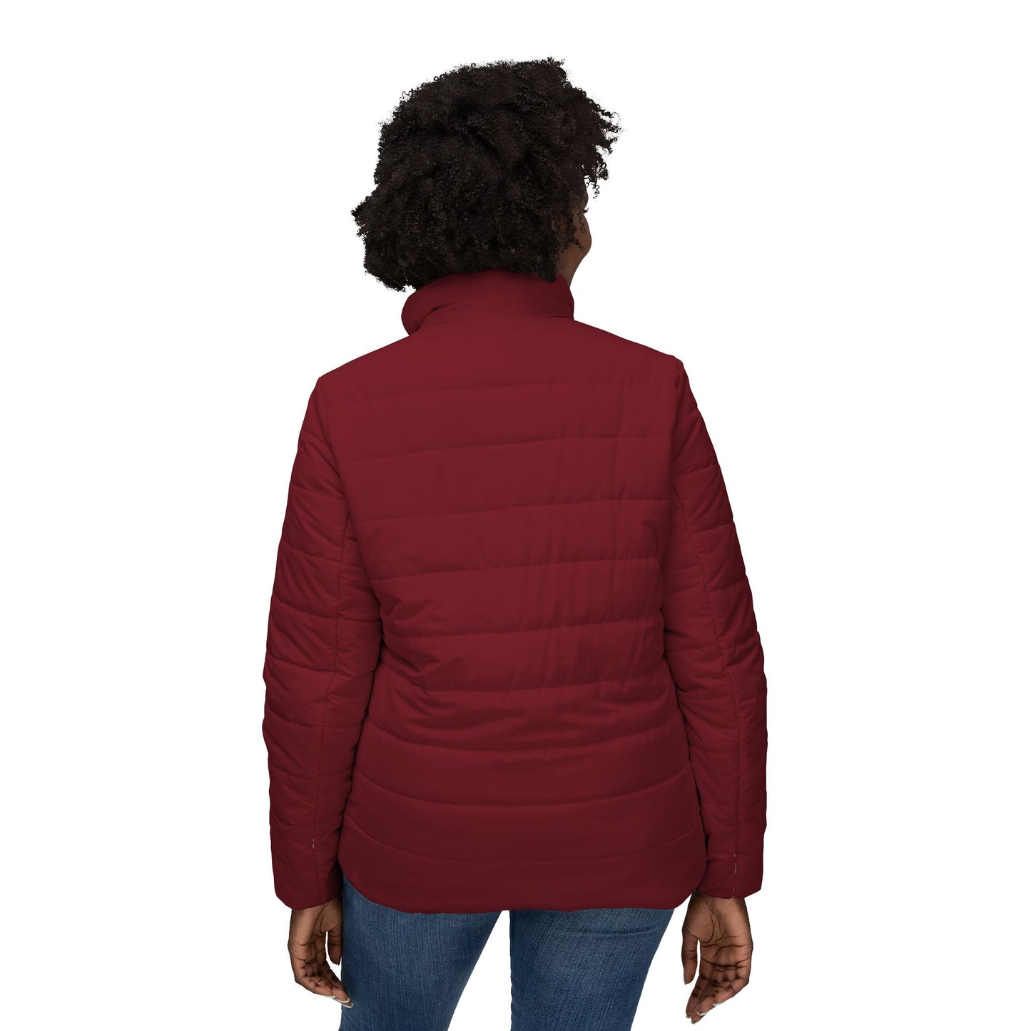 Women’s Puffer Jacket: Redrose SHAMS