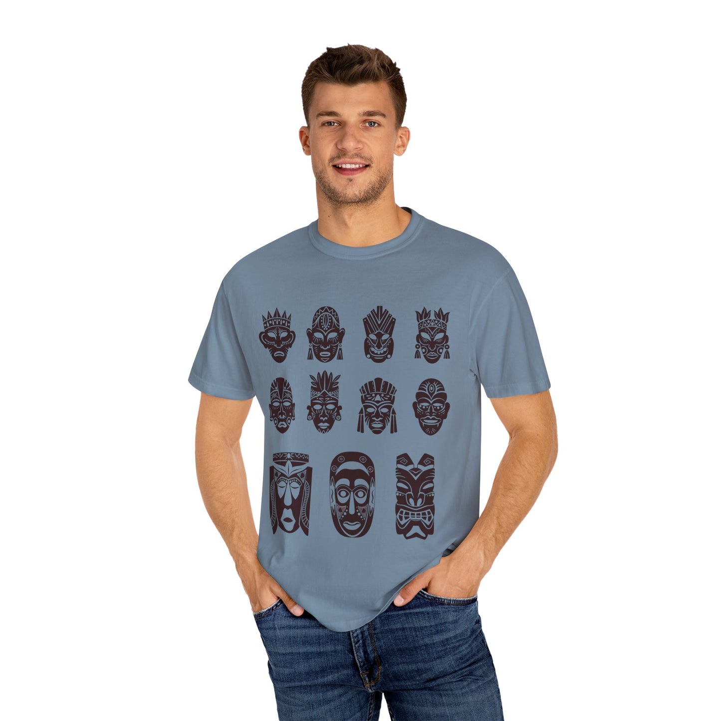 Unisex T-shirt: Face to face