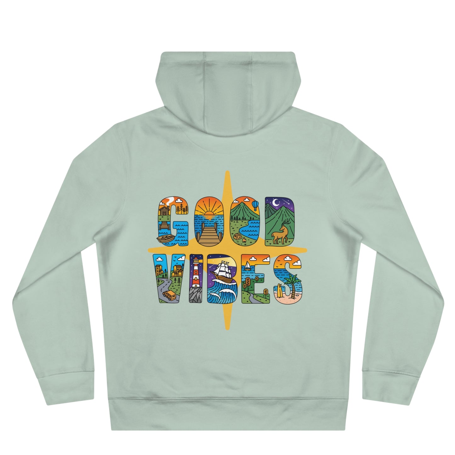 Regal King Hoodie Sweatshirt: Good vibes