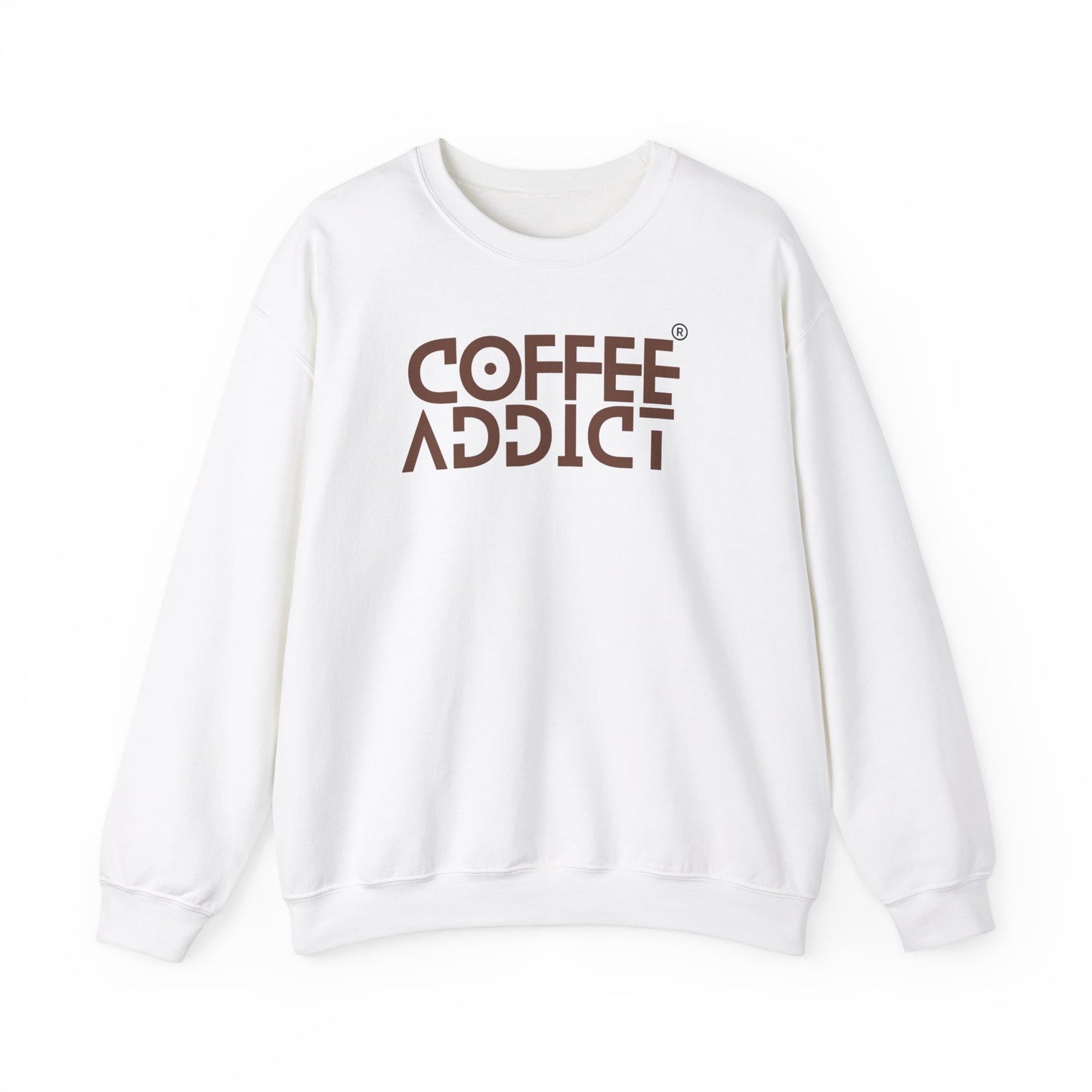 Unisex Heavy Crewneck Sweatshirt : Coffee