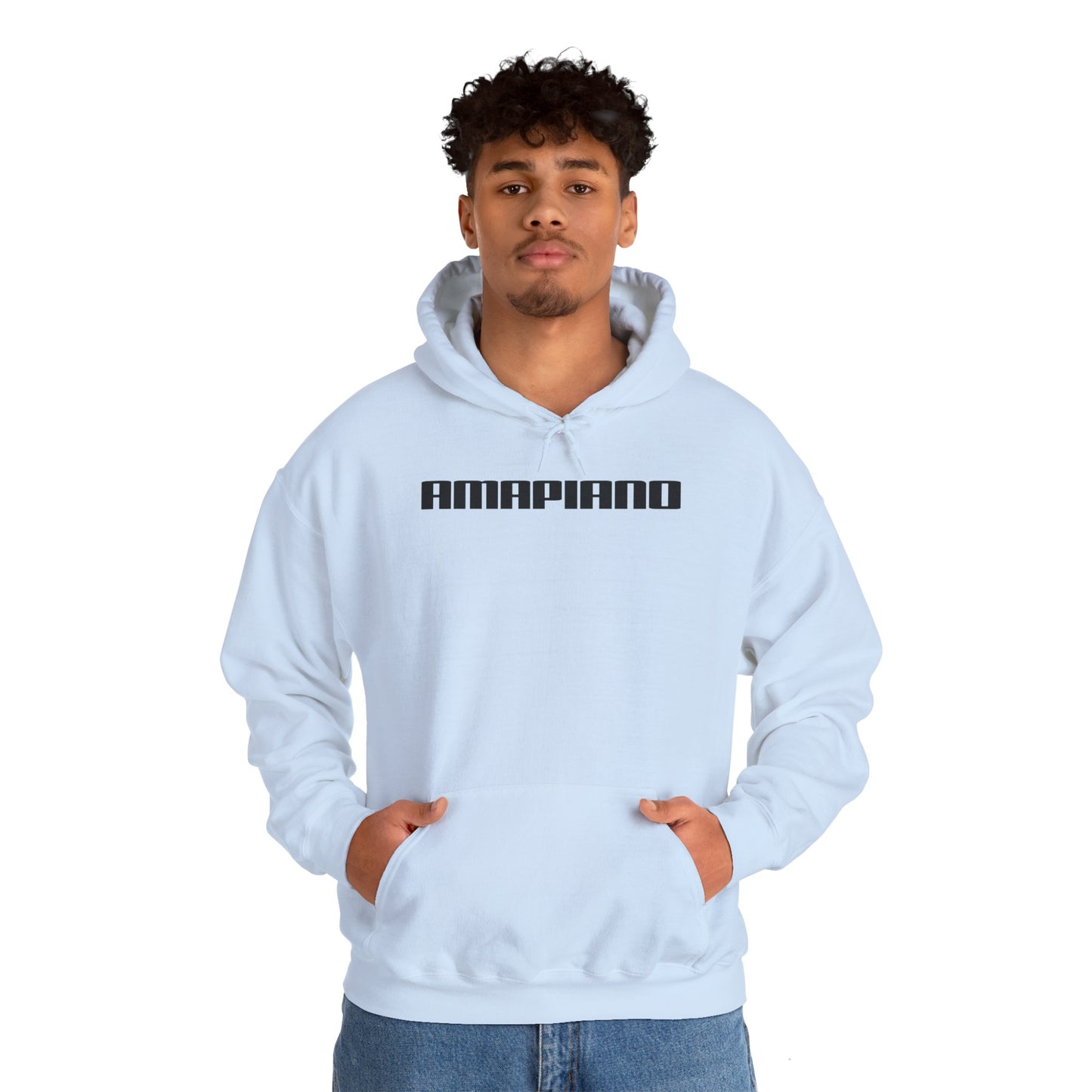 Unisex Heavy Hooded Sweatshirt: Amapiano