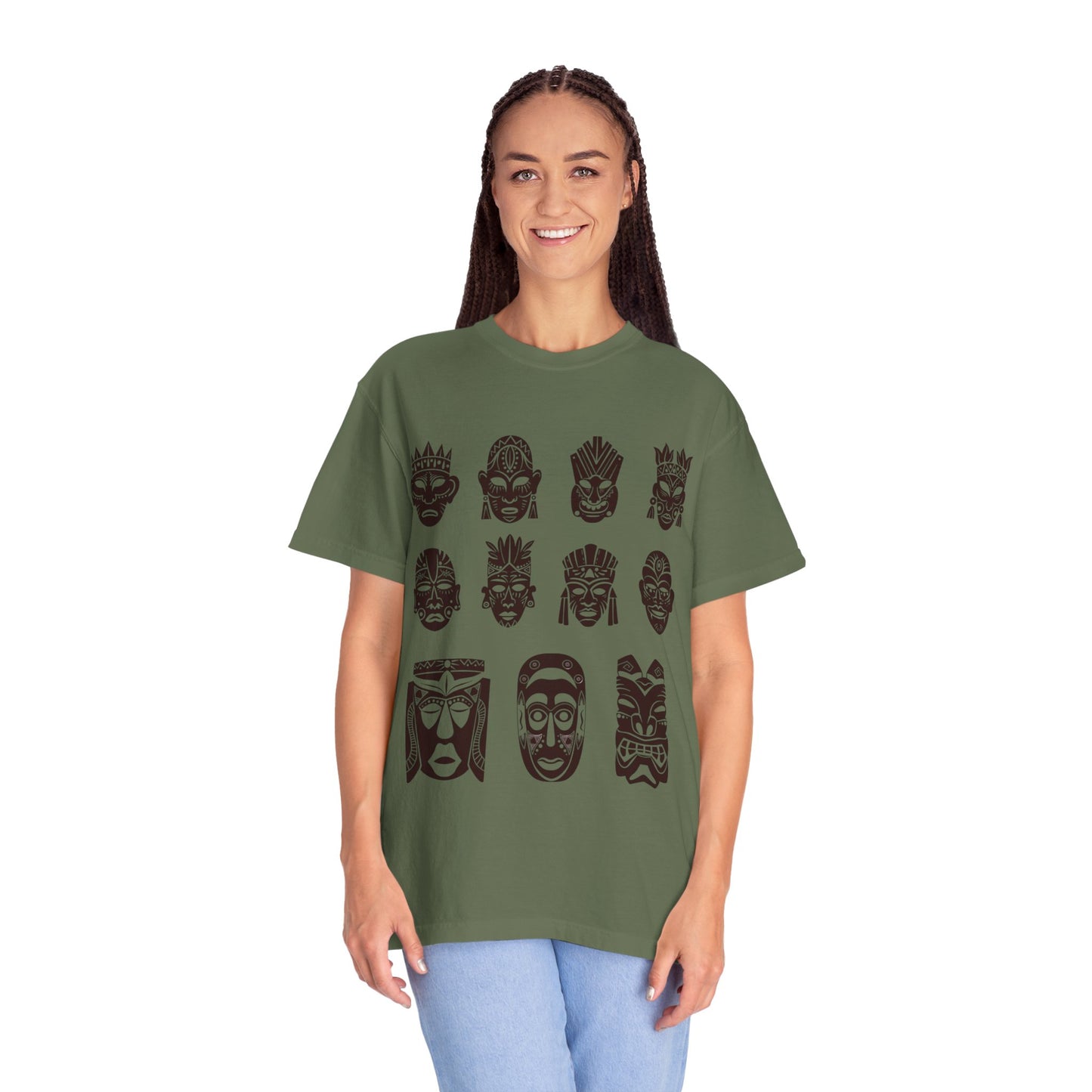 Unisex T-shirt: Face to face