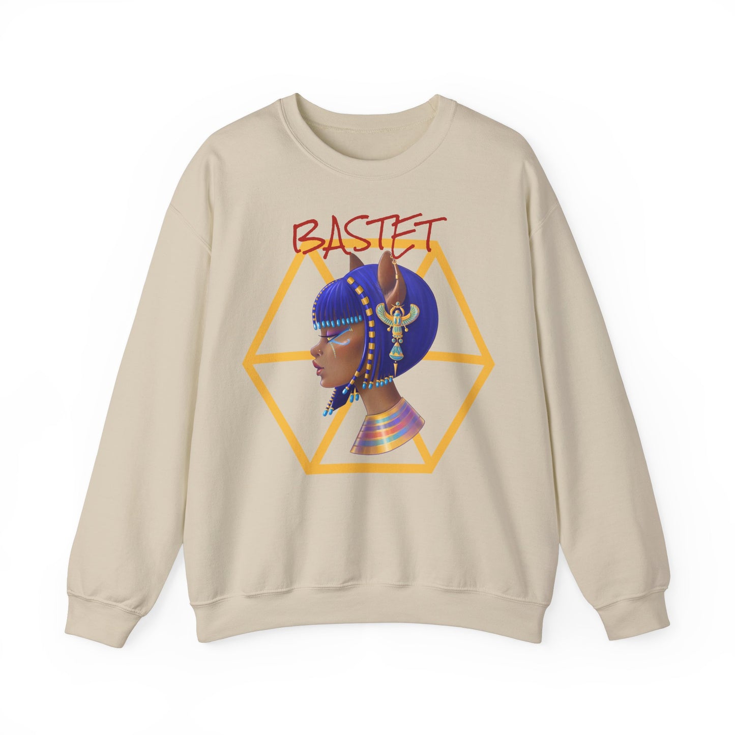 Heavy Crewneck Sweatshirt: Bastet