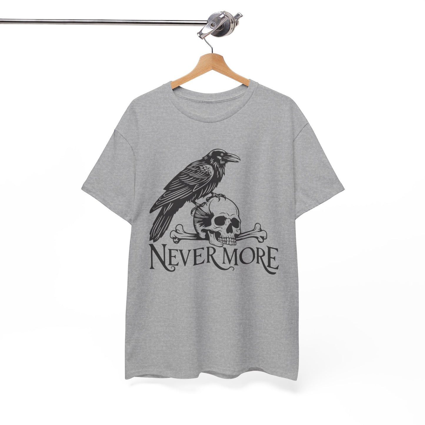 Unisex Heavy Cotton Tee: Never more