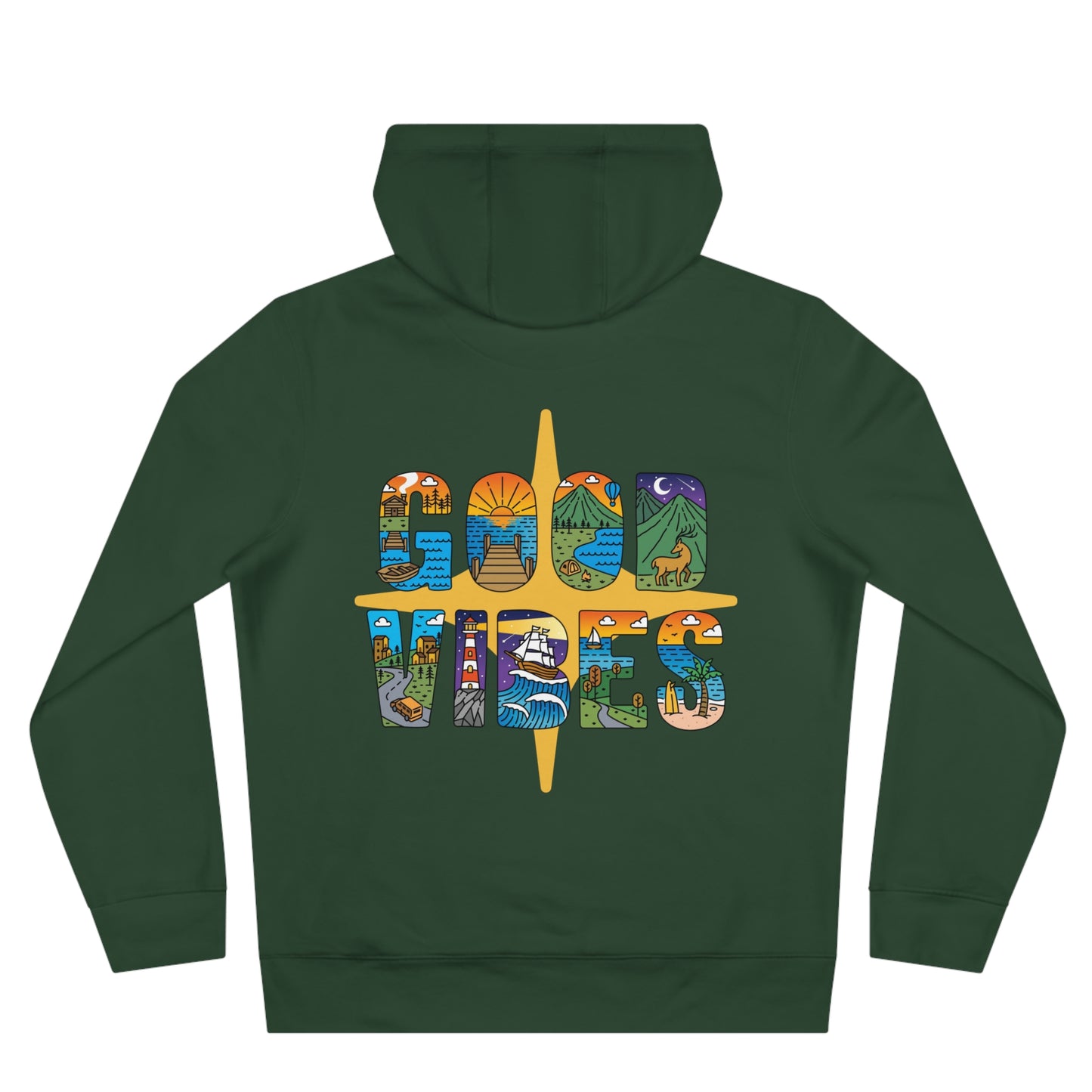 Regal King Hoodie Sweatshirt: Good vibes