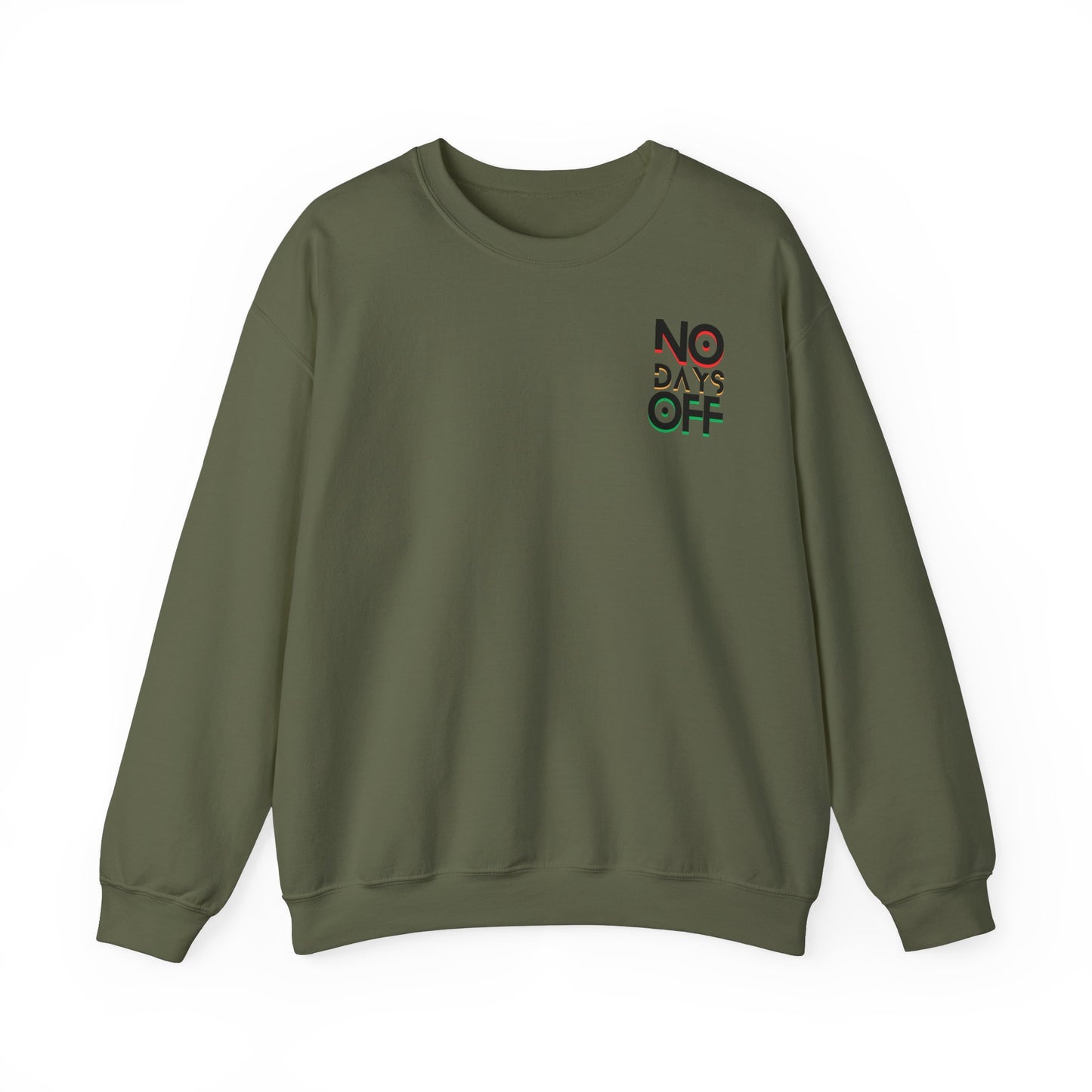 Unisex Heavy Crewneck Sweatshirt : No days off