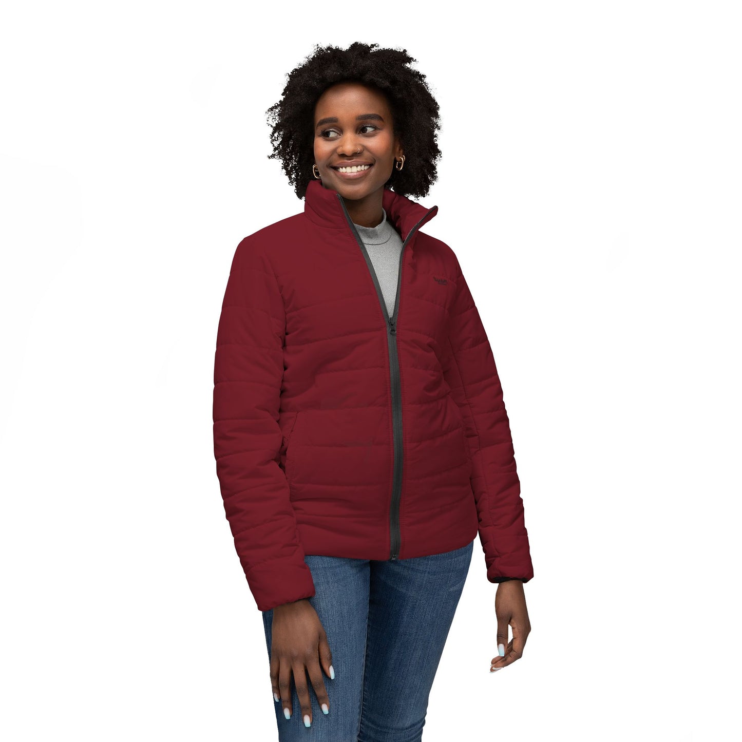 Women’s Puffer Jacket: Redrose SHAMS