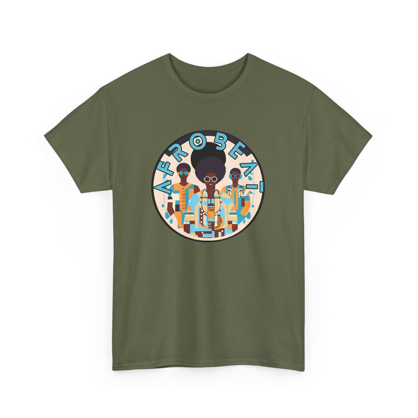 Unisex Heavy Cotton Tee: Afrobeat
