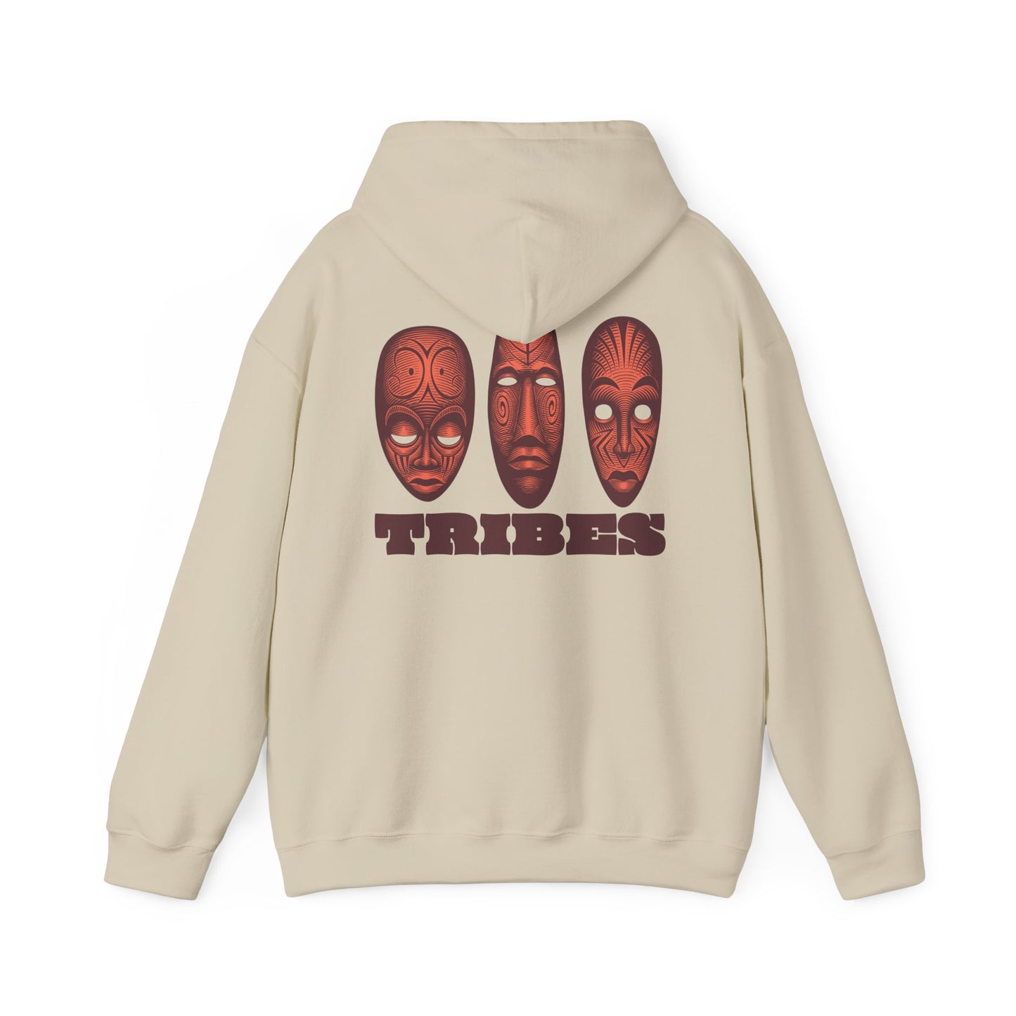 Unisex Heavy Hooded Sweatshirt: Tribes