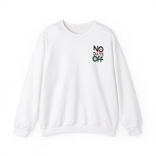 Unisex Heavy Crewneck Sweatshirt : No days off