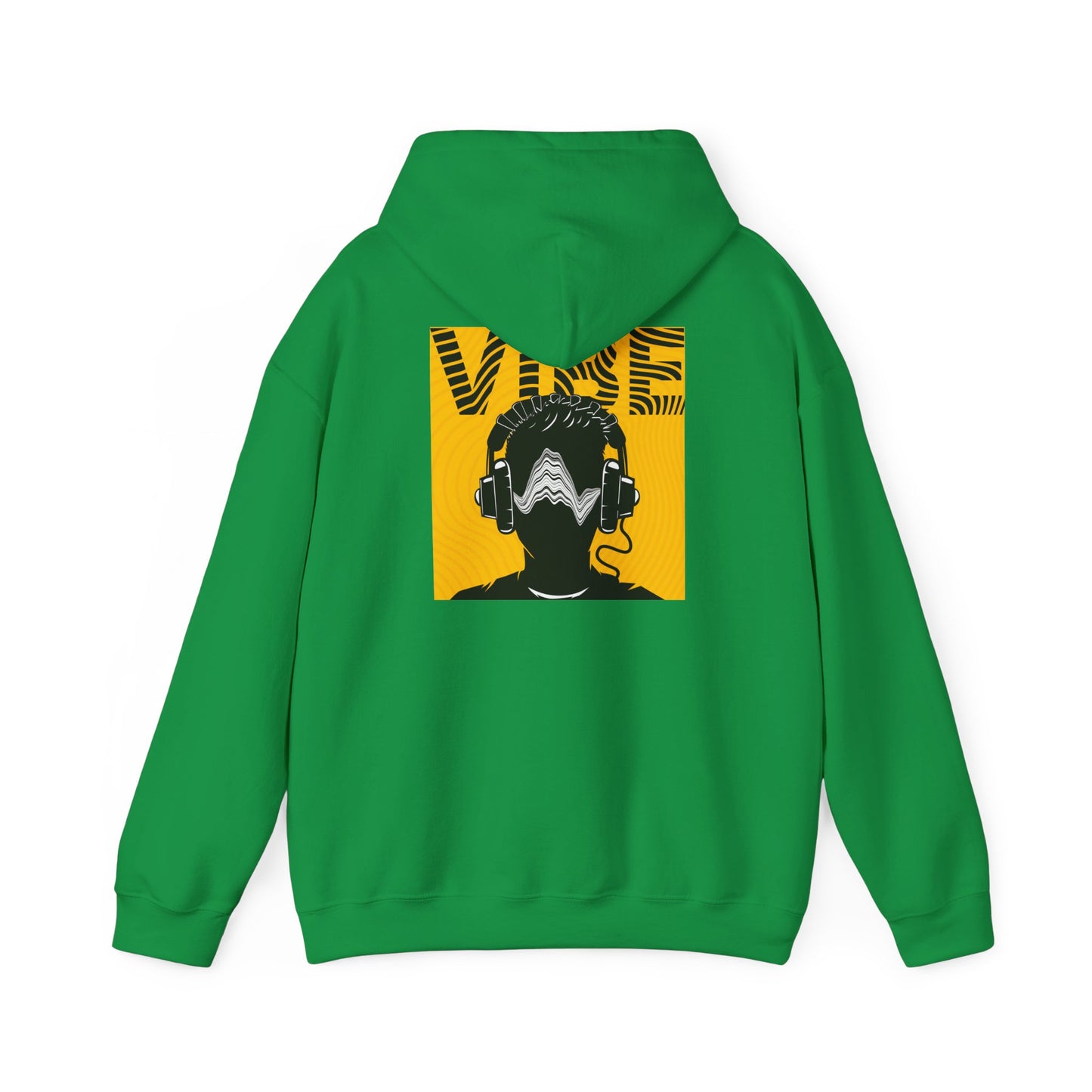 Unisex Heavy Hooded Sweatshirt: Vibe