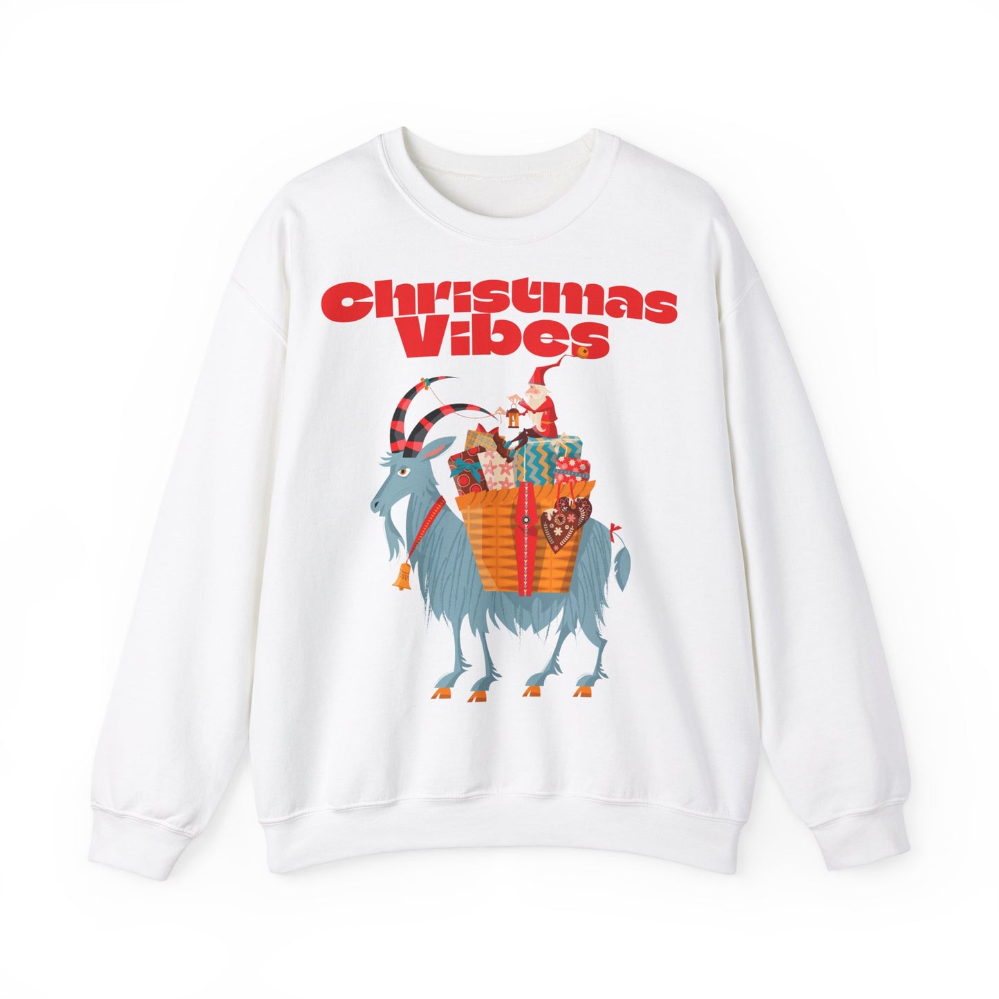 Unisex Heavy Crewneck Sweatshirt: Christmas vibes