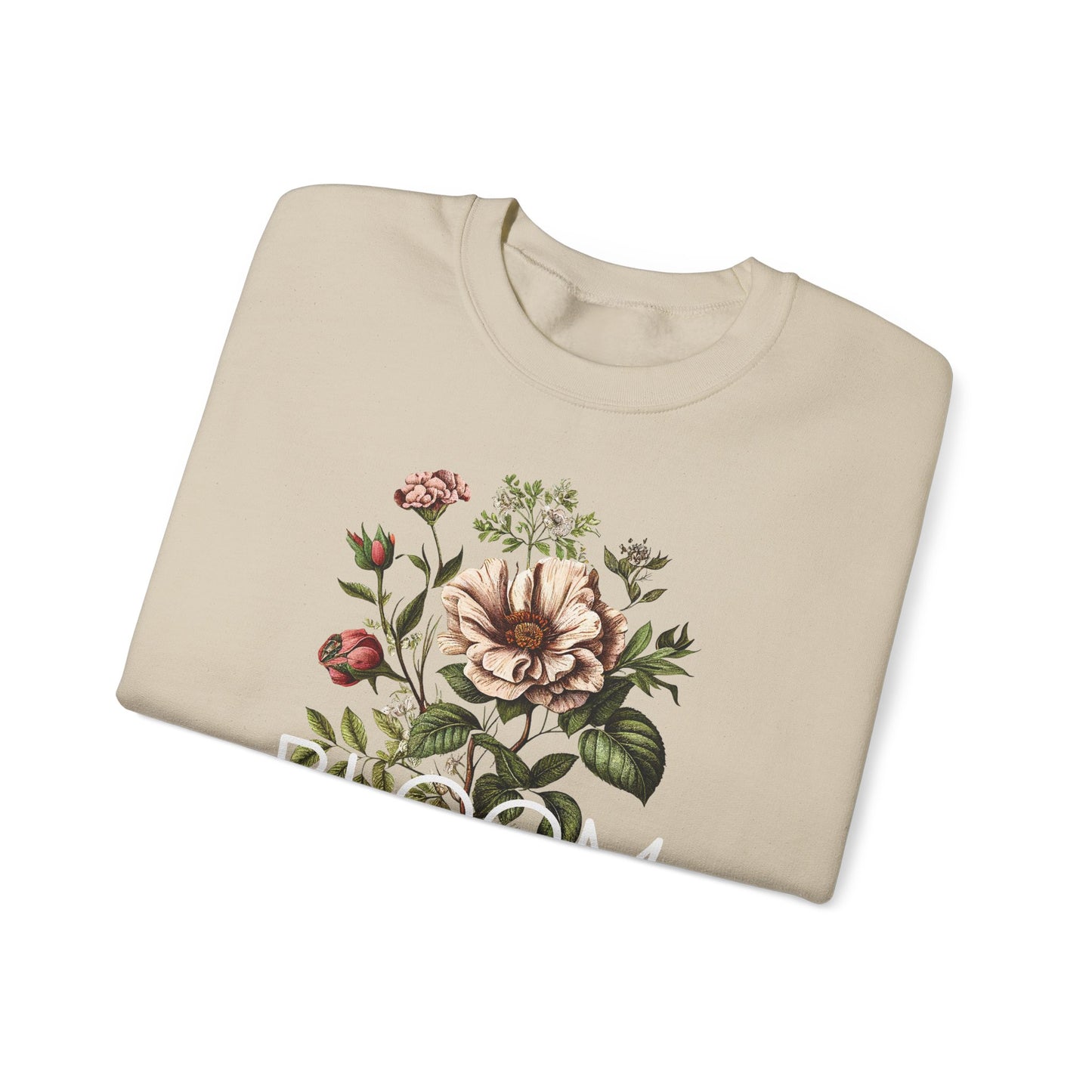 Heavy Crewneck Sweatshirt: Bloom