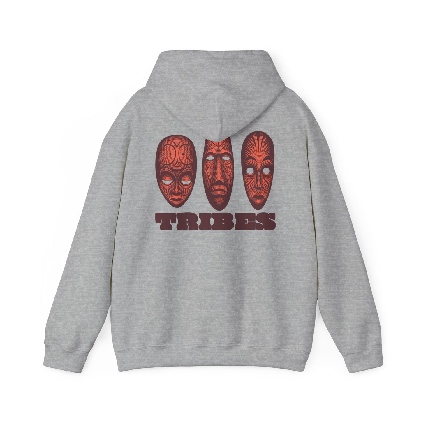 Unisex Heavy Hooded Sweatshirt: Tribes