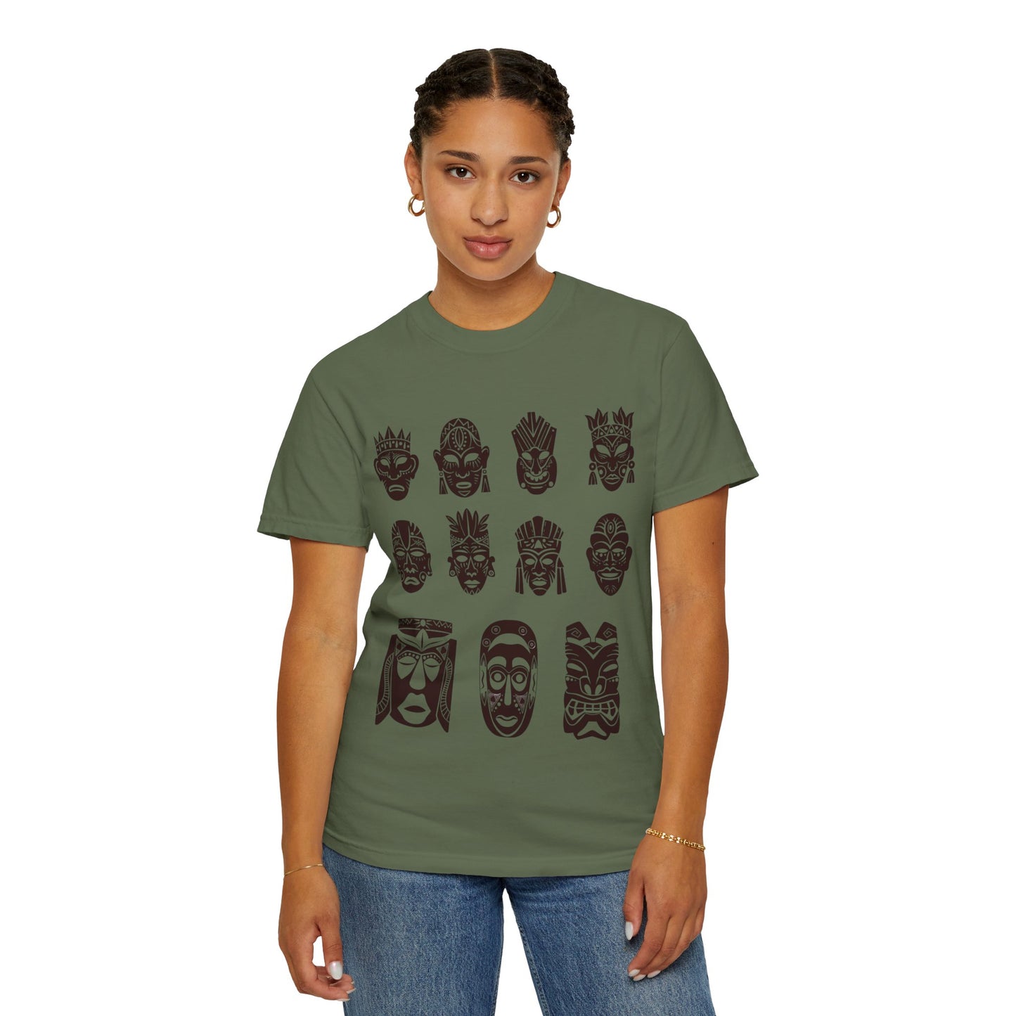 Unisex T-shirt: Face to face