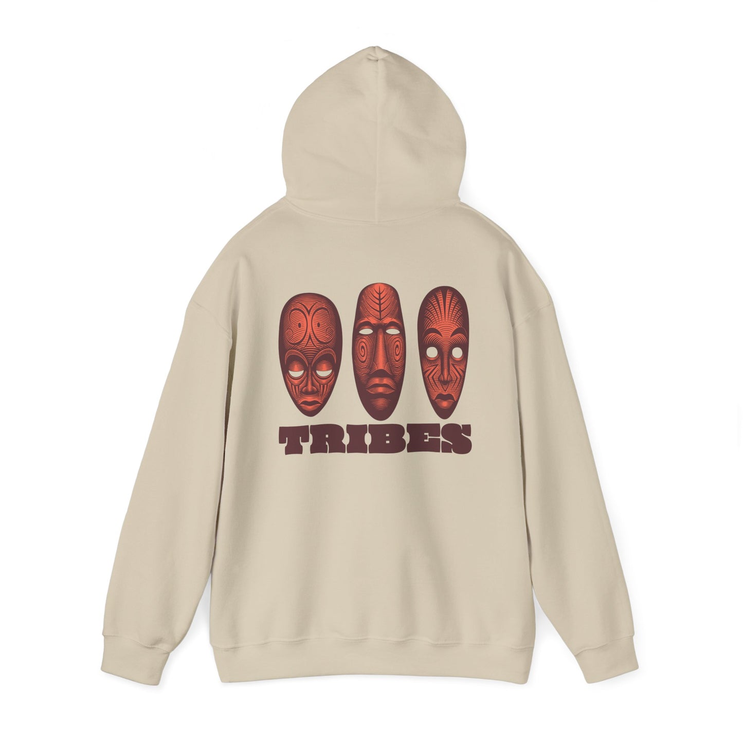 Unisex Heavy Hooded Sweatshirt: Tribes