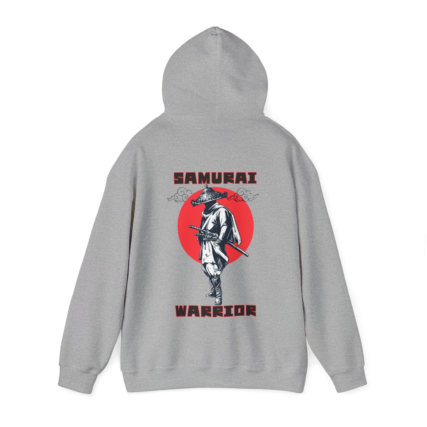 Unisex Heavy Hooded Sweatshirt : Samurai