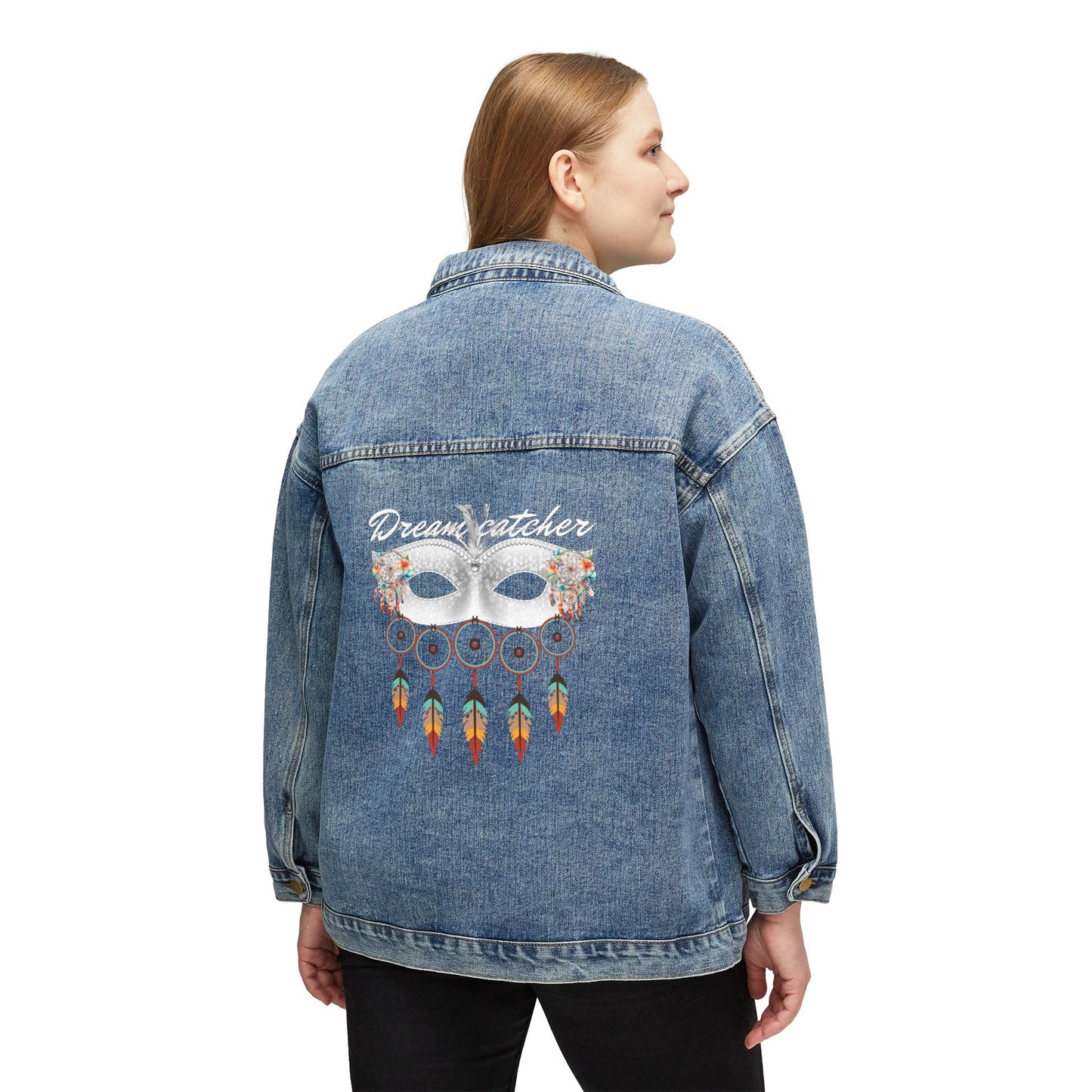 Women's Denim Jacket: Dreamcatcher