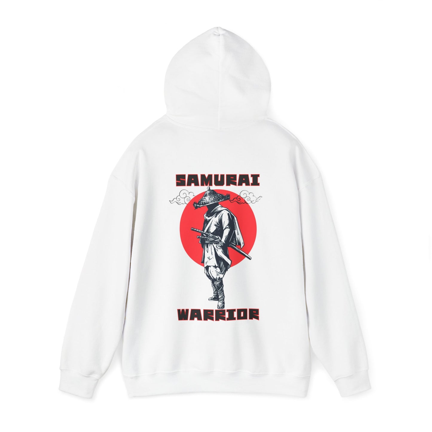 Unisex Heavy Hooded Sweatshirt : Samurai