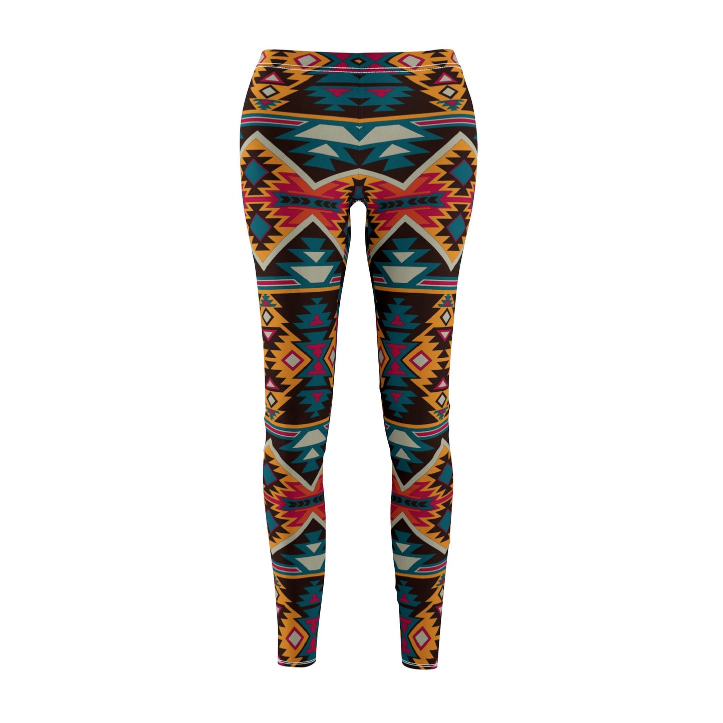 Women's Mid-rise Casual Leggings: Printsy