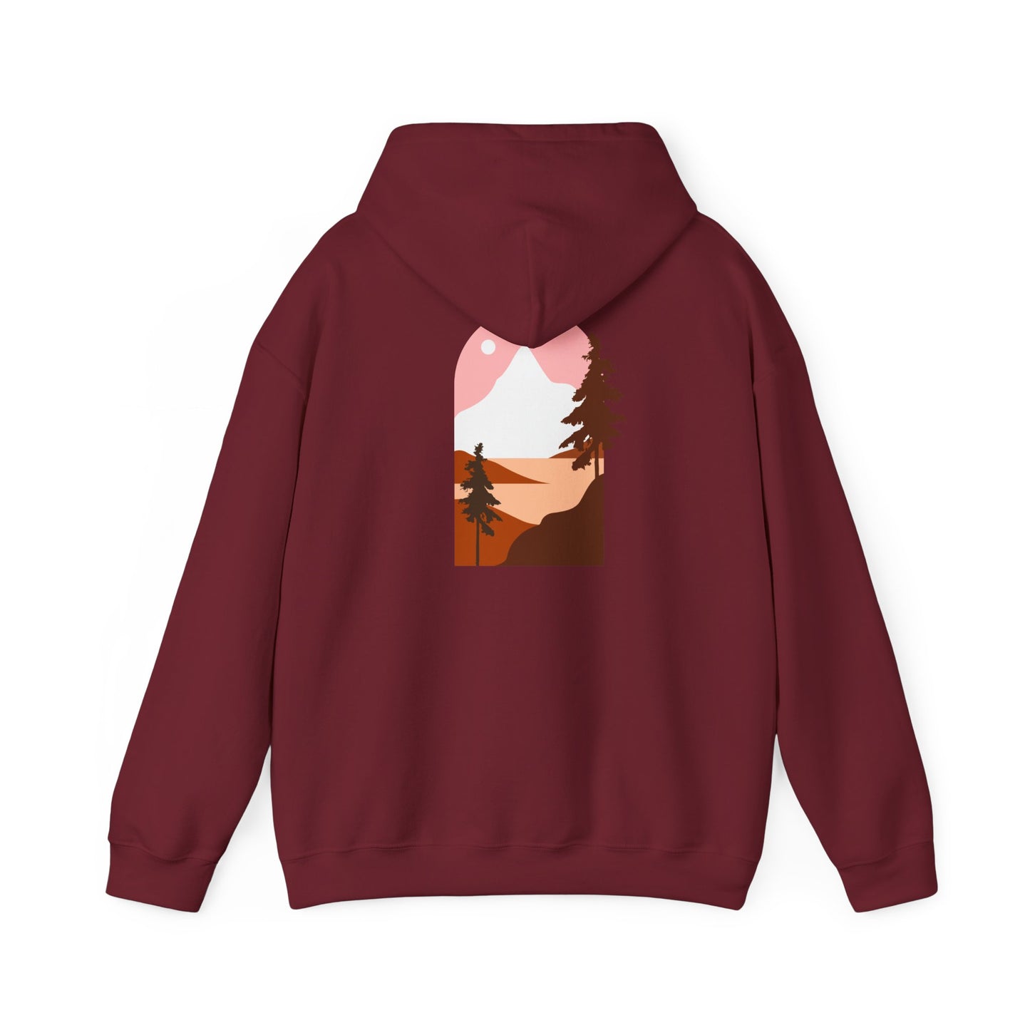 Unisex Heavy Hooded Sweatshirt: Almost tropical