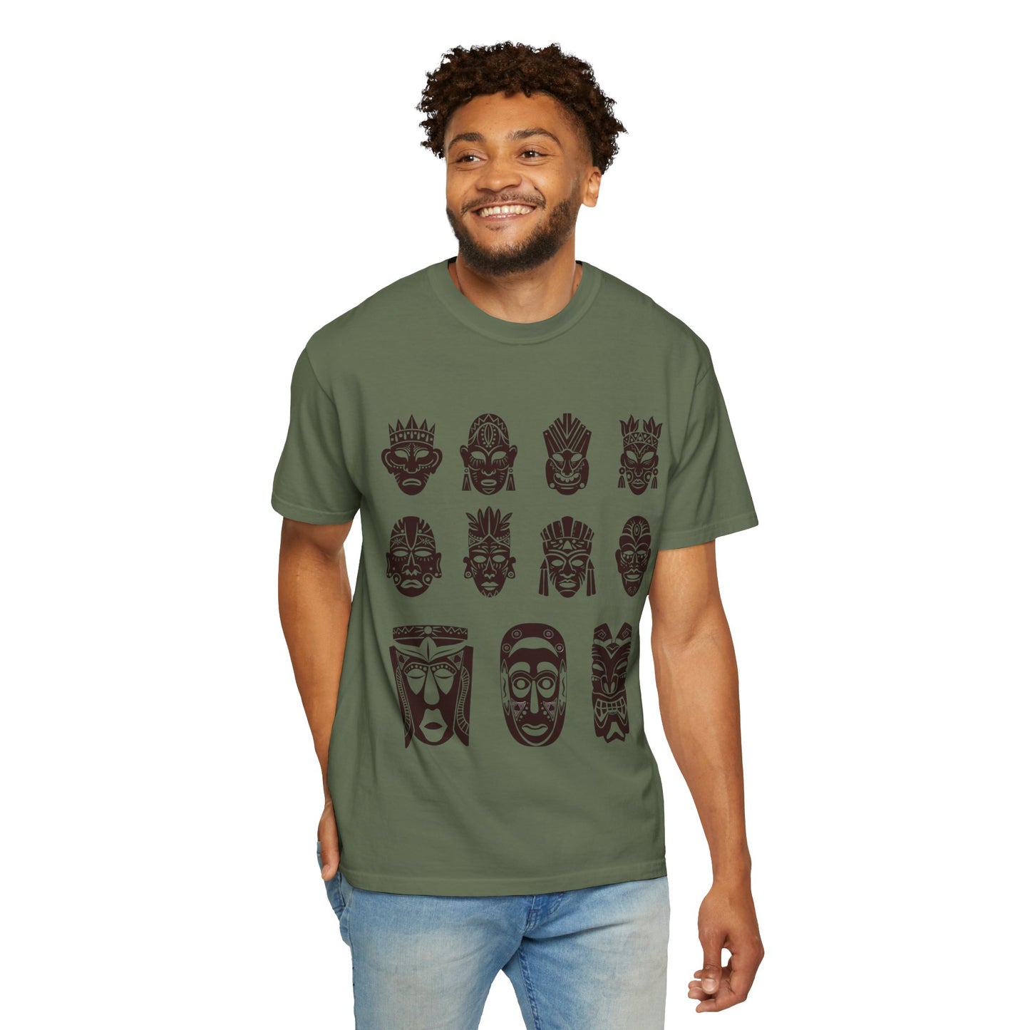 Unisex T-shirt: Face to face