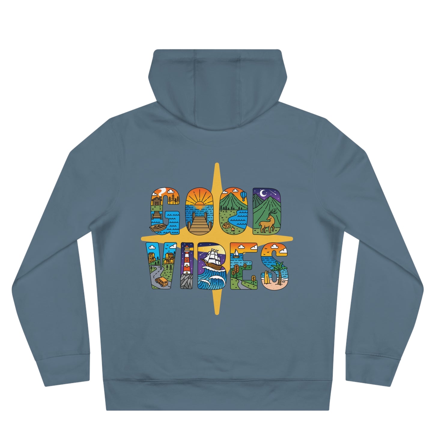 Regal King Hoodie Sweatshirt: Good vibes