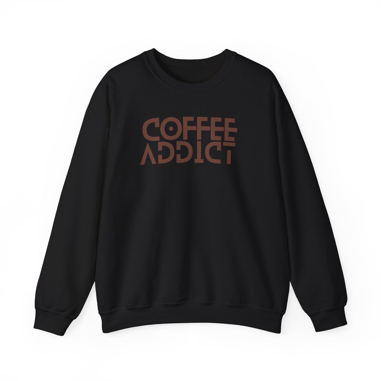 Unisex Heavy Crewneck Sweatshirt : Coffee