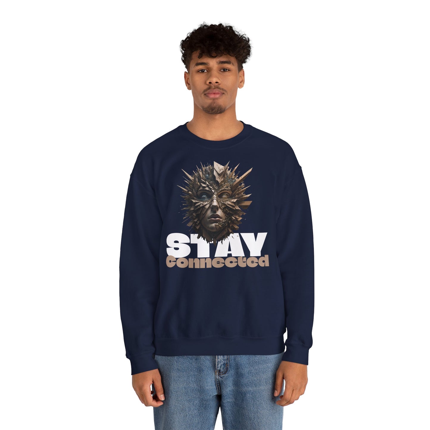 Unisex Crewneck Sweatshirt: Stay connected