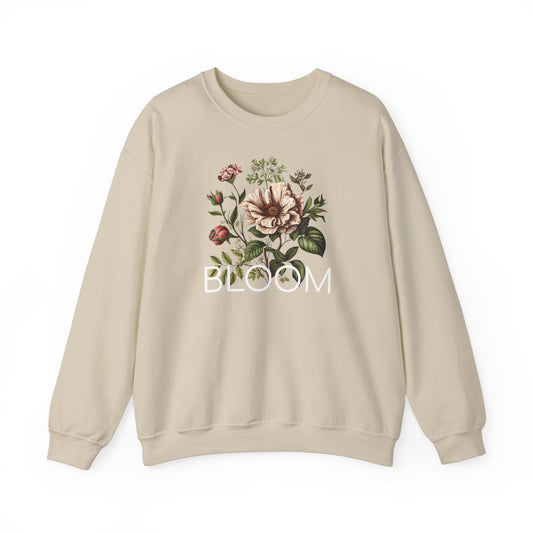 Heavy Crewneck Sweatshirt: Bloom