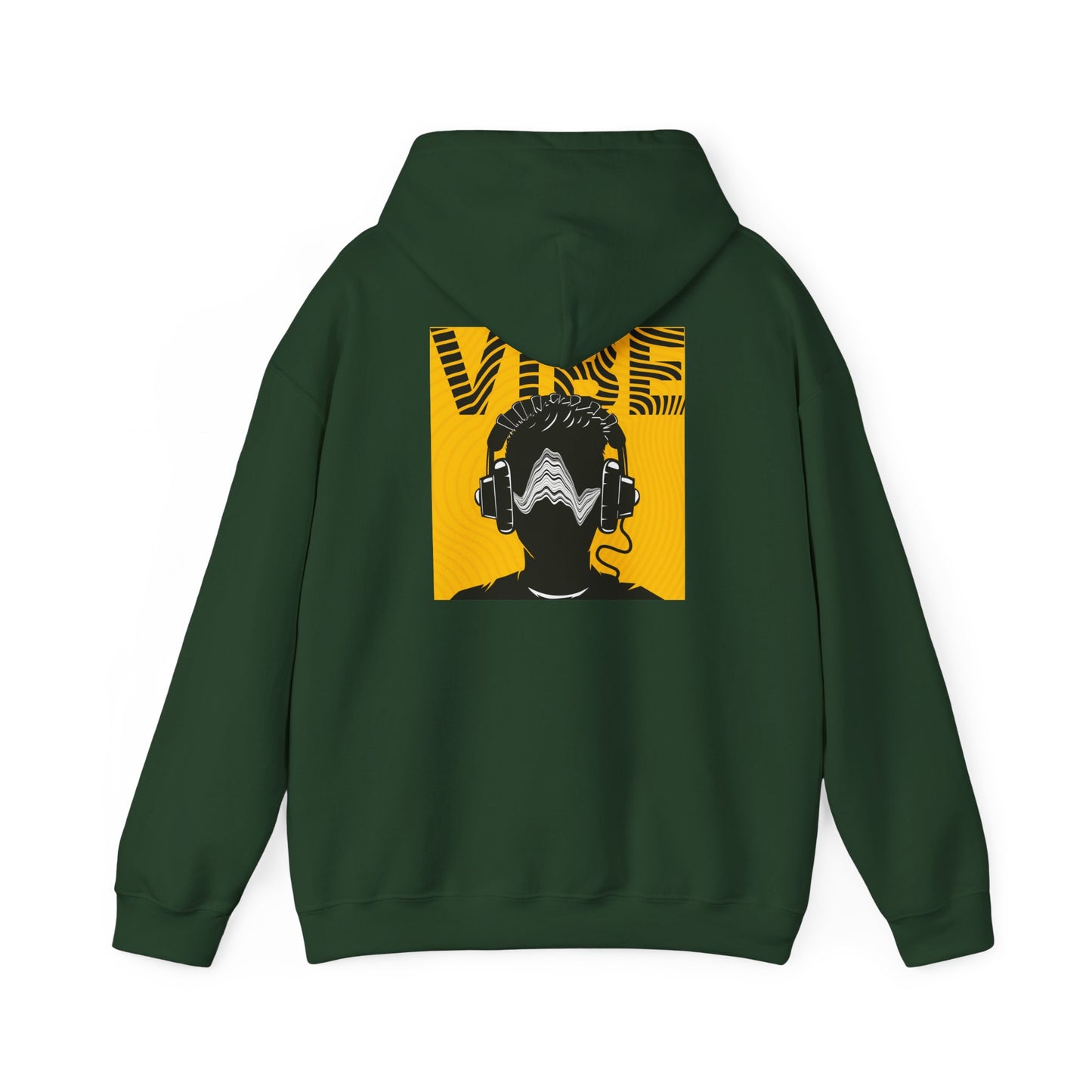 Unisex Heavy Hooded Sweatshirt: Vibe