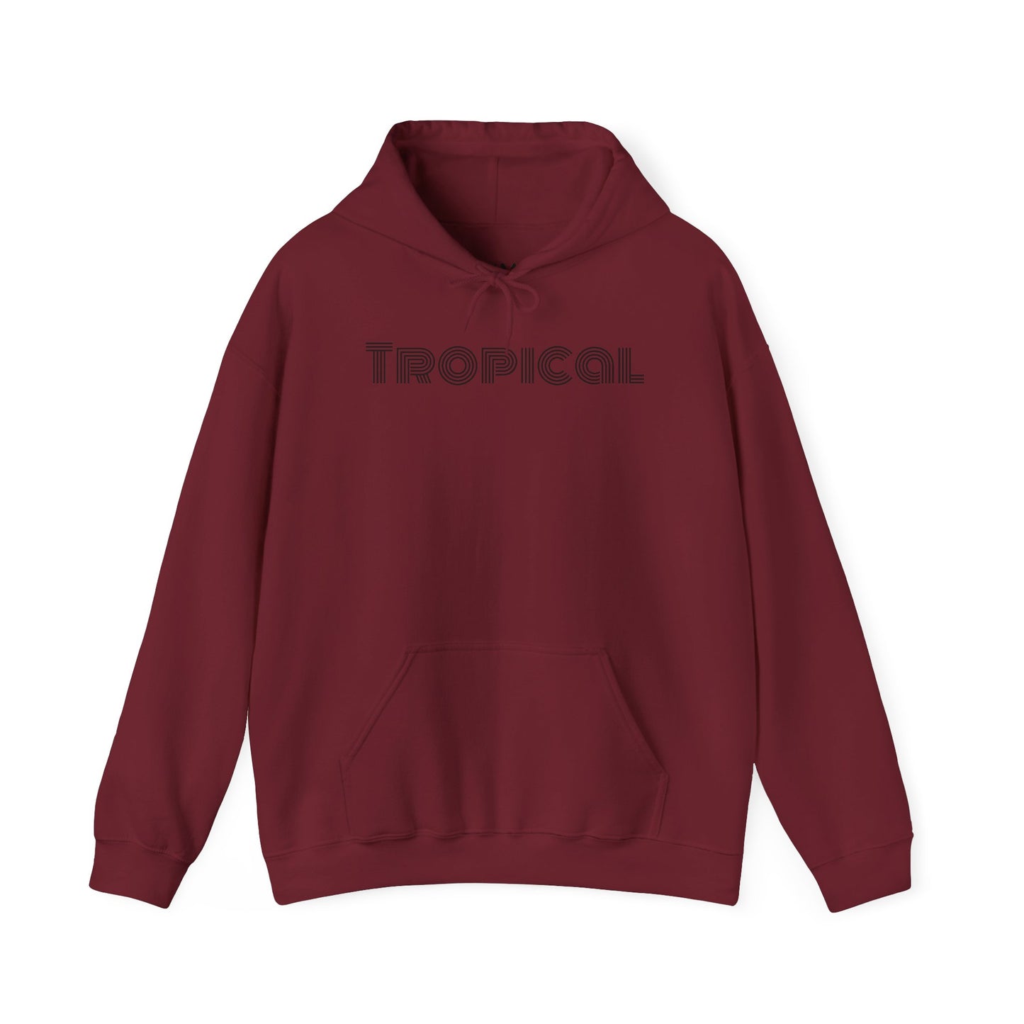 Unisex Heavy Hooded Sweatshirt: Almost tropical