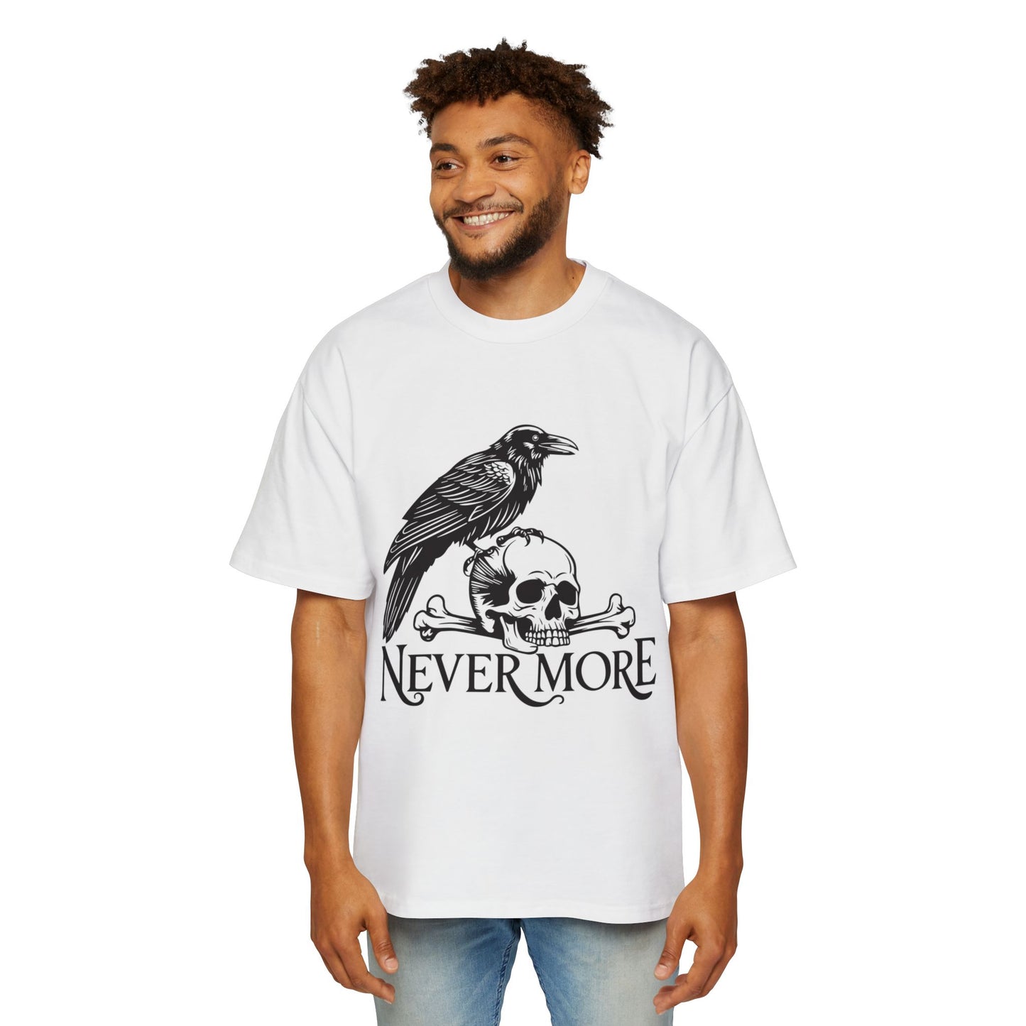 Heavy Oversized T-shirt: Nevermore