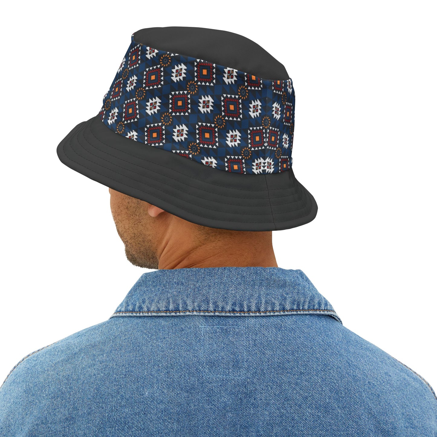 Bucket Hat:  Classic and casual Blue