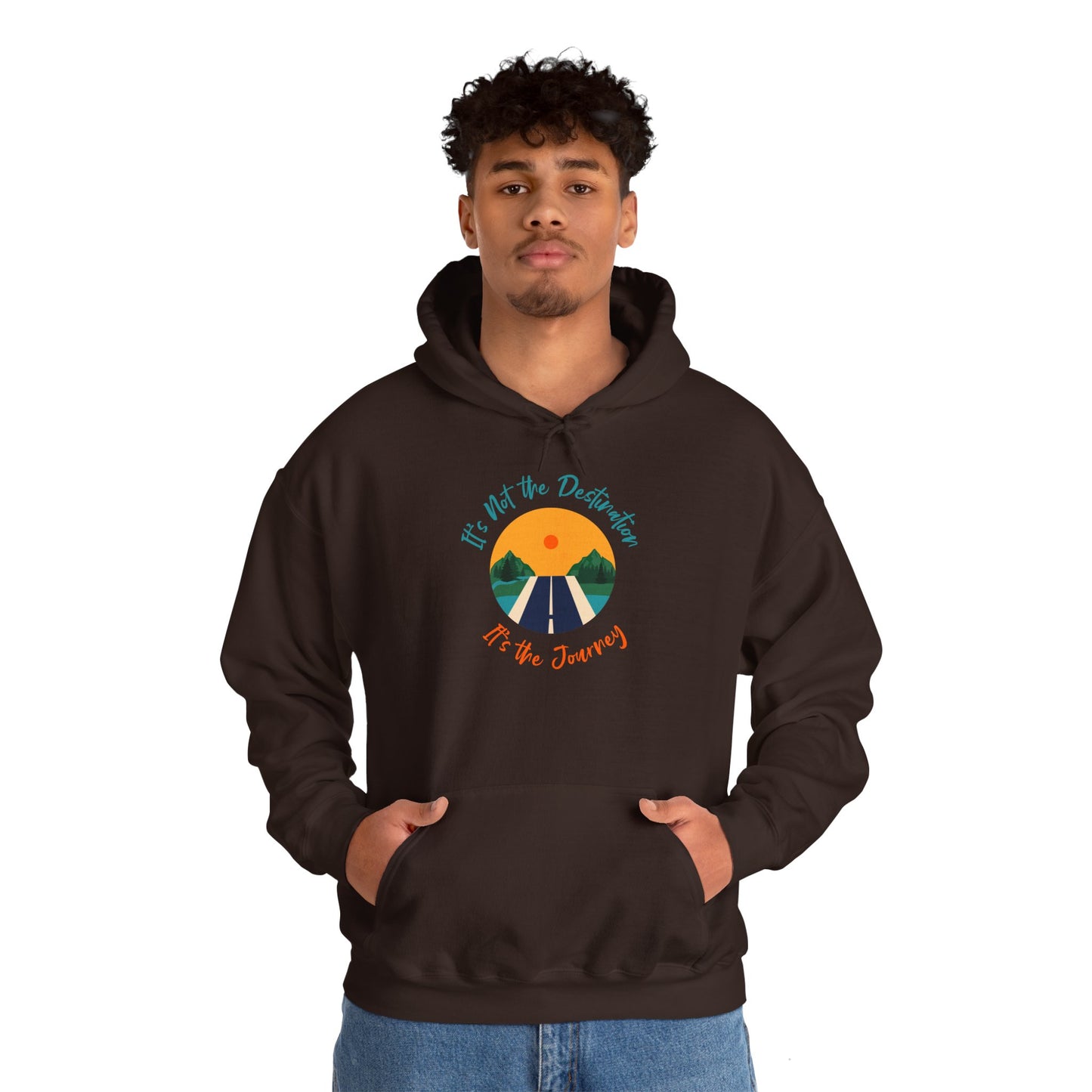 Unisex Heavy Hooded Sweatshirt: The journey