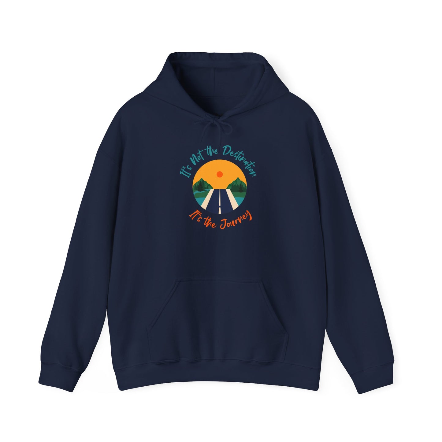 Unisex Heavy Hooded Sweatshirt: The journey