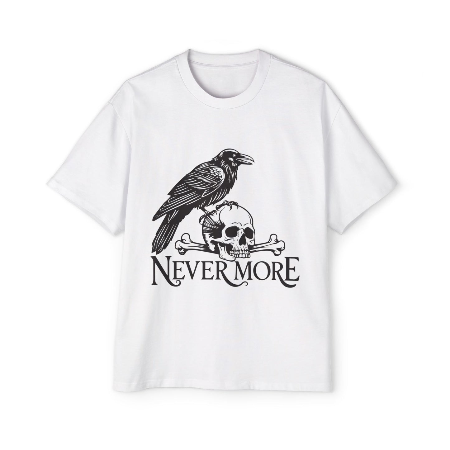 Heavy Oversized T-shirt: Nevermore