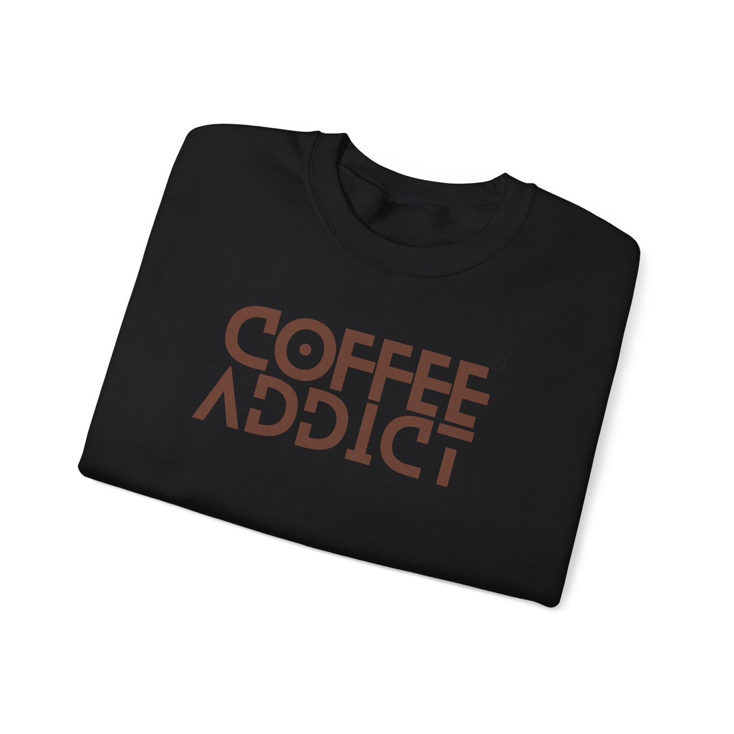 Unisex Heavy Crewneck Sweatshirt : Coffee