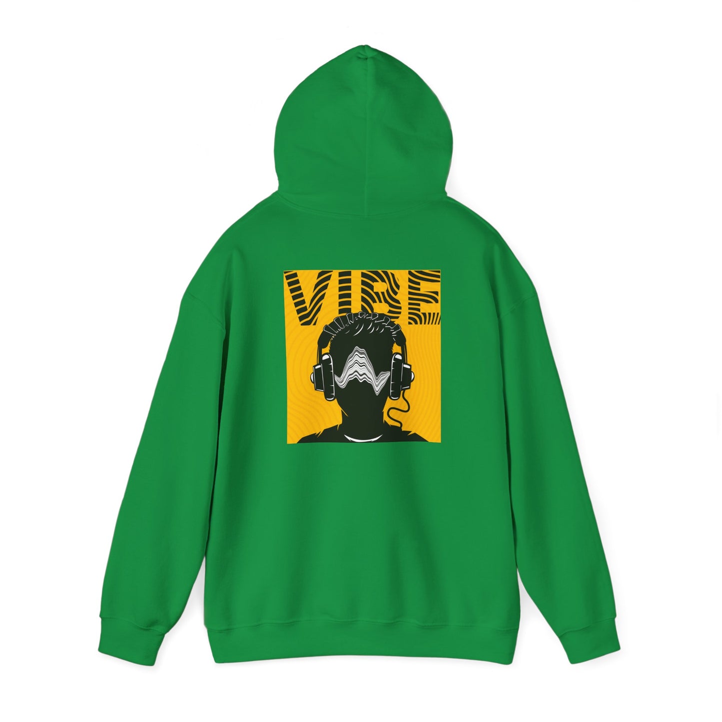 Unisex Heavy Hooded Sweatshirt: Vibe