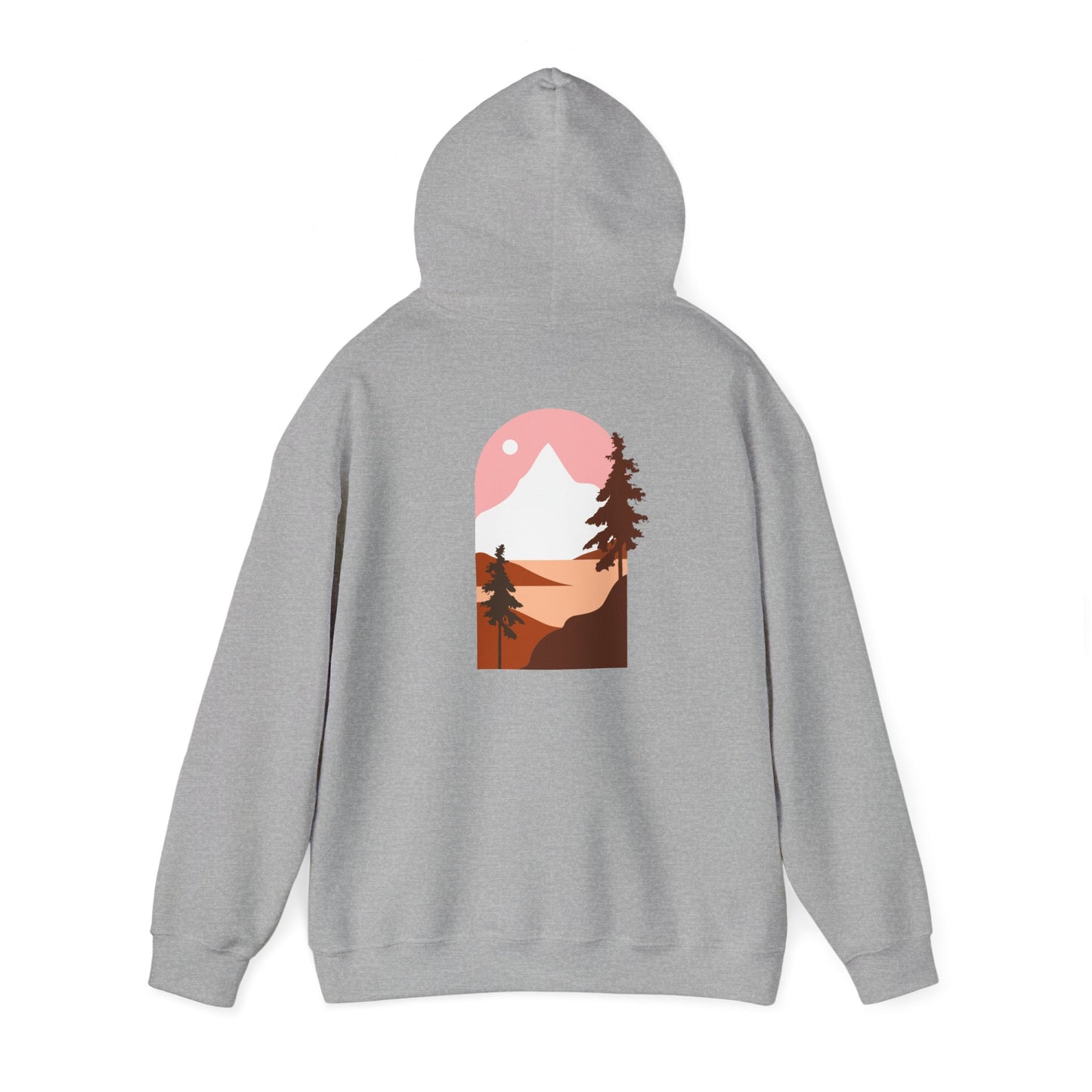 Unisex Heavy Hooded Sweatshirt: Almost tropical