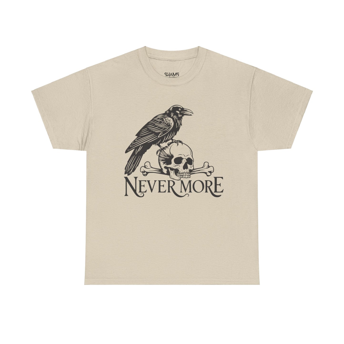 Unisex Heavy Cotton Tee: Never more