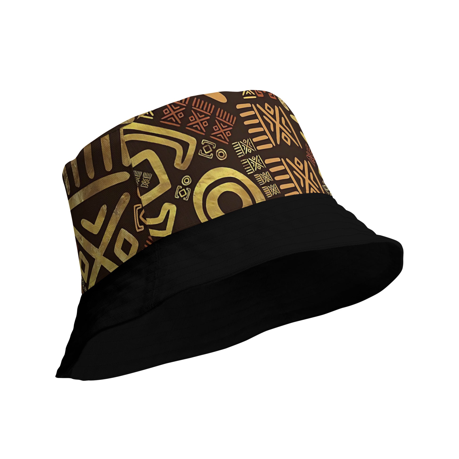 Bucket hat mudcloth.